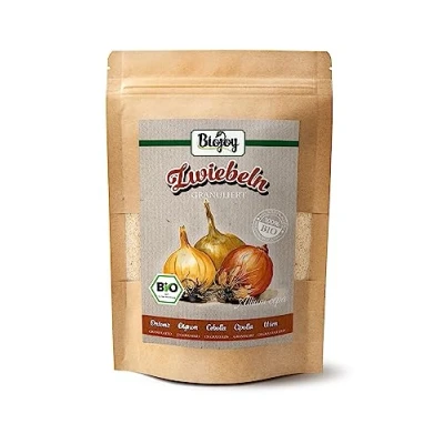 Imagen de Biojoy Cebolla granulada BIO (250 g), seca, sin aditivos (Allium cepa)