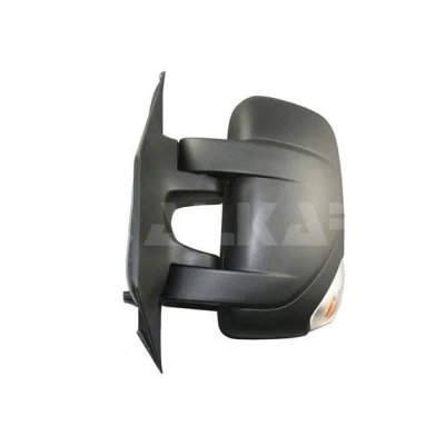 Imagen de espejo retrovisor Alkar 9203907 izquierda blanco manual con gran angular, convexo para vehíc. volante a la