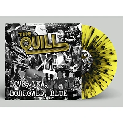 Imagen de Live New Borrowed Blue Vinilo Amarillo/negro The Quill