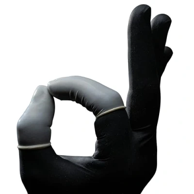 Imagen de AMPRI Dedaleras de látex, talla XL, 5, Med Comfort: compre dedos enrollados látex.