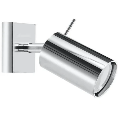 Imagen de SOLLUX LIGHTING Foco de pared Round, cromo, 1 luz