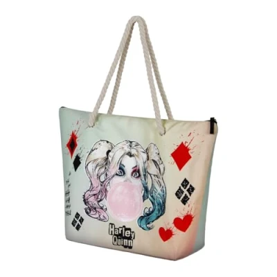 Imagen de Karactermania DC Comics Harley Quinn MAD LOVE Soleil Complementos de playa, Mujer, Talla: One Size, Beige