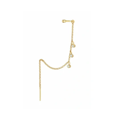 Imagen de Elli Earcuff Design Pendientes goldcoloured, Mujer, Talla: One Size, Gold coloured