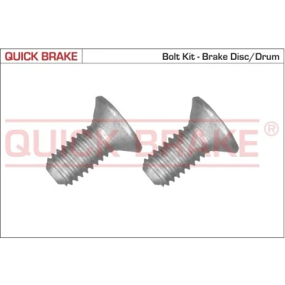 Imagen de QUICK BRAKE 11671K Tornillo, disco de freno PEUGEOT: 308 I Hatchback, 307 206 CITROËN: Xsara Saxo Hatchback norauto,