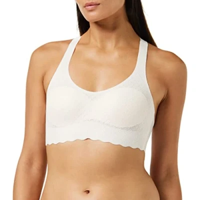 Imagen de sloggi ZERO Feel Lace Top, Sujetador, Mujer, Creme (Angora), S