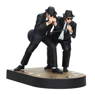 Imagen de SD TOYS The Blues Brothers Jake y Elwood Cantando Figura 18 cm con Luz, Multicolor, Mediano (SDTUNI22729)