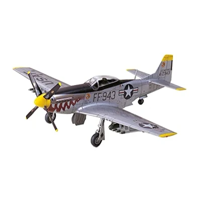 Imagen de TAMIYA F51 Mustang Korean War F 51d Kit de Modelo, Color Plateado, S (TAM60754)
