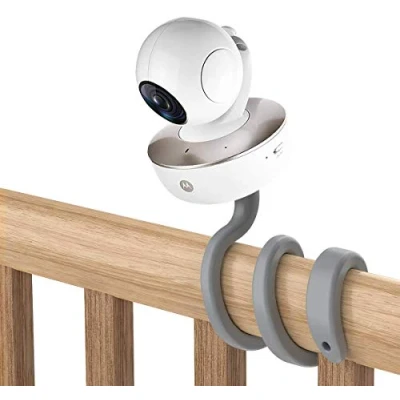 Imagen de HOLACA Soporte Universal para Monitor de bebé Arlo/Motorola Baby Monitor/Nannio Monitor/HelloBaby versátil Todas Las demás cámaras con Tornillo 1/4