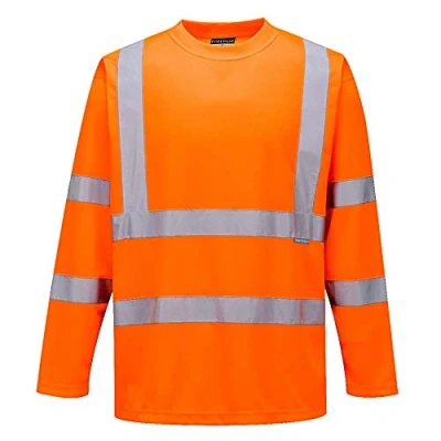 Imagen de Portwest Camiseta De Manga Larga Alta Visibilidad, Tamaño: L, Color: Naranja, S178ORRL
