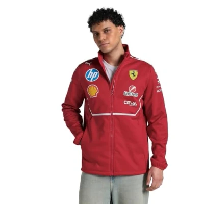 Imagen de PUMA Scuderia Ferrari F1 Chaqueta Softshell del Equipo 2025 Rojo Talla L