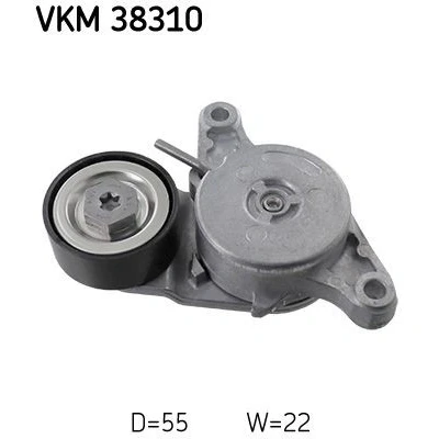 Imagen de SKF VKM 38310 Polea Tensora MINI: Hatchback, Paceman, Countryman, TOYOTA: Verso, RAV4 IV SUV, Auris Hatchback