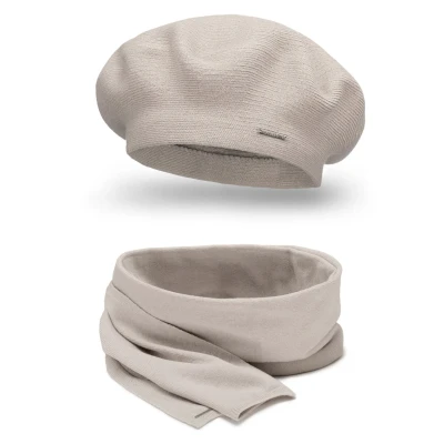 Imagen de Vivisence SET Bufanda, Mujer, Talla: One Size, Beige
