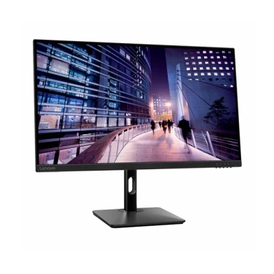 Imagen de Lenovo N27p Monitor 27&quot; 4K (IPS, 40Hz, 4ms, 16:9, HDMI, DP, USB C) Altavoces Integrados, Montaje VESA 100 mm, Soporte con Inclinación, Giro, Pivote y Ajuste de Altura Negro
