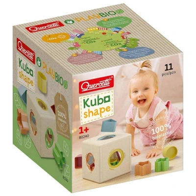 Imagen de Cubo encajable Quercetti Kubo shape Play 100%BIOPLASTIC
