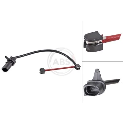Imagen de A.B.S. 39775 Sensor de Desgaste Pastillas Frenos AUDI: A6 C7 Avant, A7 Sportback, Berlina, PORSCHE: Macan