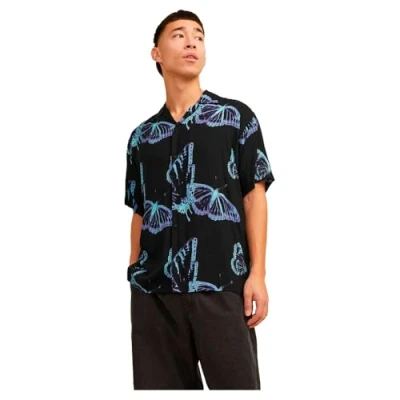 Imagen de Jack &amp; Jones Jcojeff Resort Relax Camisa, Hombre, Talla: Medium, Black