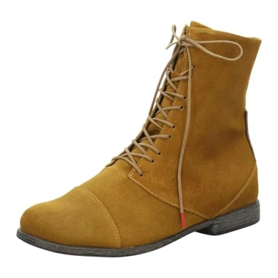 Imagen de Think! AGRAT Botas cortas al tobillo,Mujer,Amarillo,40.5 EU
