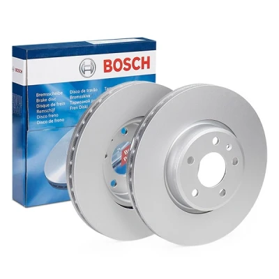 Imagen de BOSCH 0 986 479 E49 Disco de freno 318 30 5 112 ventilado revestido altamente carbonizado con tornillos AUDI: A4 B9 Avant, A5 Sportback, Q7 norauto