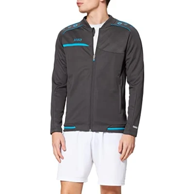 Imagen de JAKO Sudadera con Capucha para Hombre Prestige 8858, Hombre, Prestige, Azul Marino., Large