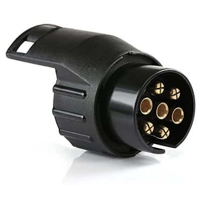 Imagen de Adaptador Remolque de 7 a 13 Pines 12V Conversor eléctrico Remolque/Caravana/Enchufe Auto/Carro