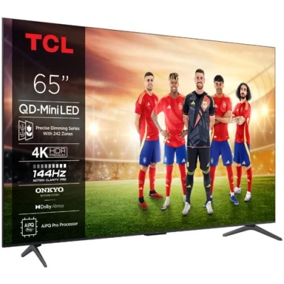Imagen de TV Mini LED 65&quot; TCL 65C6K, UHD 4K, AiPQ Pro Processor, Smart TV, DVB T2, GoogleTV, Negro