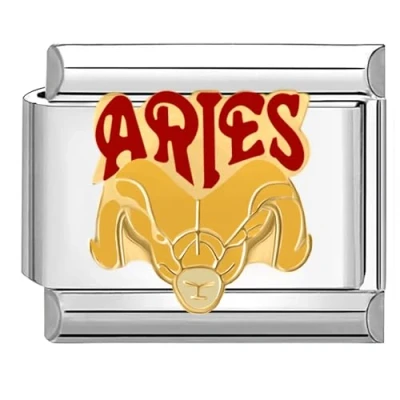 Imagen de Quiges Dije Acero Inoxidable Link 9mm compatible con pulseras del estilo de Nomination #746