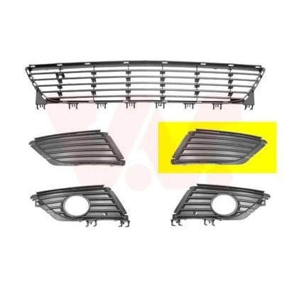 Imagen de VAN WEZEL 3779591 Rejilla Parachoques Delante, izquierda para vehículos sin faro antiniebla OPEL: Corsa C Hatchback, Combo Tour norauto, oscaro,