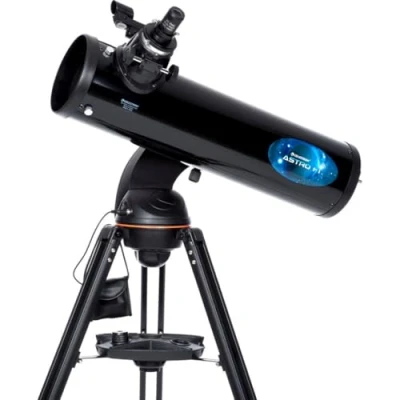 Imagen de Celestron 22203 AstroFi 130: telescopio reflector inalámbrico, negro