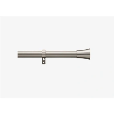 Imagen de Easydeco Barra Extensible Manual para Cortina (160 300 cm, Cromo mate Acabado Campana)