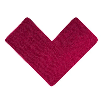 Imagen de WohnDirect Nueva Alfombra de baño para Ducha rinconera Rosa Alfombrilla Antideslizante Y Lavable Cómoda Súper Absorbente