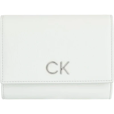 Imagen de Calvin Klein Cartera Mujer Ck Daily Medium Trifold Bifold, Verde, Talla Única