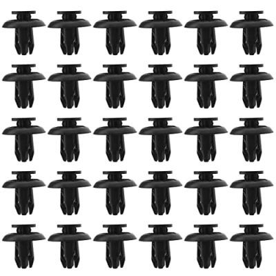 Imagen de Be In Your Mind 30 Clips de sujeción para Parachoques Delantero Coche 90118 WB048 B45A56146A compatibles con CX 3 5 2 Fender Liner Splash Shield Protector contra Salpicaduras