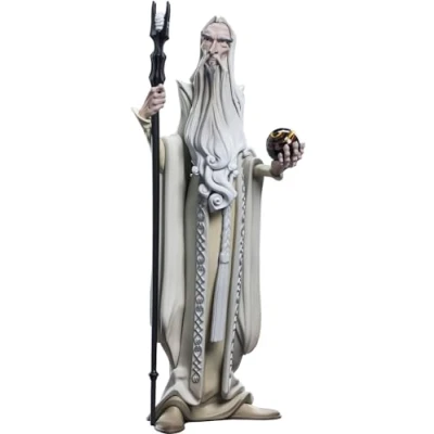 Imagen de Weta Collectibles Señor de los Anillos Figura Mini Epics Saruman, Multicolor (Weta Workshop WETA865002615)