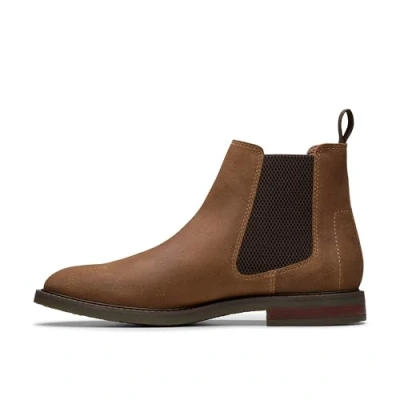 Imagen de Clarks Jaxen Easy, Botas Estilo Chelsea Hombre, Gamuza Cola, 42.5 EU