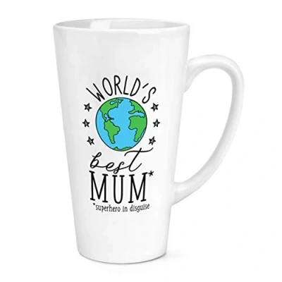 Imagen de World&#039;s Best Mum 17oz Grande Latte Taza