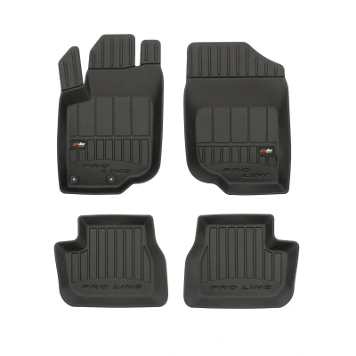 Imagen de FROGUM 3D407435 Juego de alfombrillas suelo Caucho delante y detrás 4 negro PEUGEOT: 207 Hatchback, SW