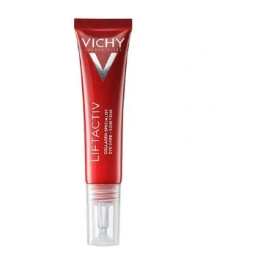 Imagen de Vichy Tratamiento Contorno de Ojos Signos del Envejecimiento, Alisa y Corrige, Enriquecido con Péptidos Colágeno, Apto para todo tipo pieles, Liftactiv Collagen Specialist, 15ml