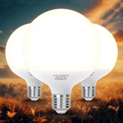 Imagen de Aigostar Bombillas LED G120 E27 Globo 18W=117W， Luz Calida 3000K， 1840 Lumen， Ahorro de Energía， 3 Unidades
