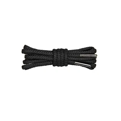 Imagen de WorkerWalker Nomex Cordones Redondos Para Botas y Zapatos, Resistentes a la Abrasión del Fuego las Llamas, Hechos de Fibra Aramida Kevlar, XTR PRO, 1 Par (91 Negro / 90 cm 35 inch)