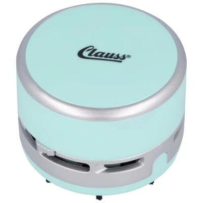 Imagen de Clauss 2Clean Miniaspirador, con Pilas, Plástico, Menta/Plata