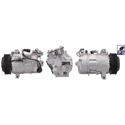 Imagen de LUCAS ACP01062 Compresor de Aire Acondicionado PAG 46 YF R134a, R1234yf RENAULT: MEGANE 3, SCENIC GRAND NISSAN: Qashqai 2, X Trail