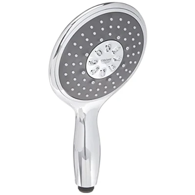 Imagen de Grohe Vitalio Rain 130 Alcachofa de ducha, Negro, Ref. 26107000