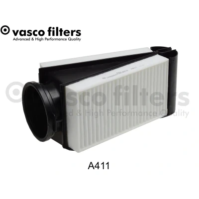 Imagen de DAVID VASCO A411 Filtro de aire 105 108 263 rectangular Cartucho filtrante MERCEDES BENZ: Clase C Berlina, GLC SUV, Coupé
