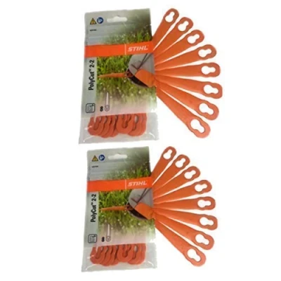 Imagen de Stihl Polycut 2 Cuchillo de Plástico para Fsa 45 Cortadoras Césped Paquetes (16 unidades)