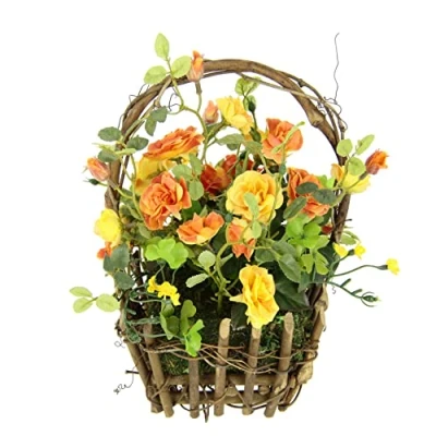 Imagen de Rosas en Trofeo, Flores Artificiales, para Tumba, Ramo de Decorativas, plástico, Seda, Decorativas