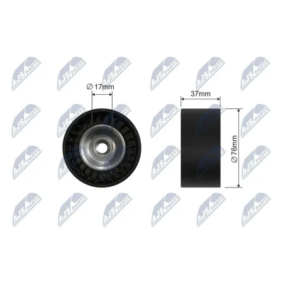 Imagen de NTY RNK HD 024 Polea Tensora HONDA: CR V 3, Accord 7 Limousine, CIVIC 8 Hatchback