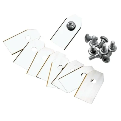 Imagen de cuchillas de recambio para robot cortacésped GARDENA: hojas (para artículos 4071 y 4072), corte preciso, set 9 afiladas tornillos, cambio sencillo (4087 20)