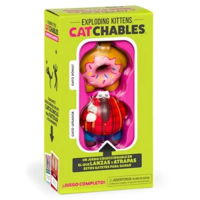 Imagen de Exploding Kittens Catchables 2 Pack 1 Juego De Mesa para Adultos Y Familias Lánzalos Átrapalos Ganar a Partir 8 Años 4 Jugadores 10 Minutos por Partida Español