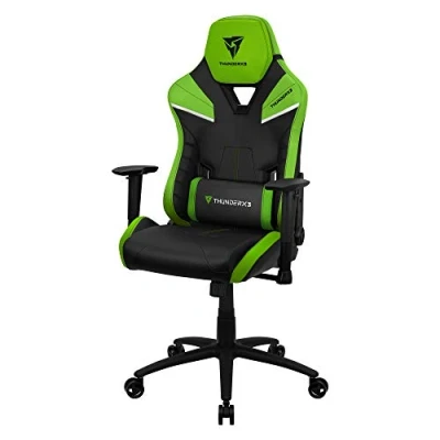 Imagen de ThunderX3 TC5BG Silla Gaming Ergonómica, Cojines Removibles, Air Tech, Verde