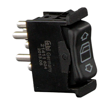 Imagen de FEBI BILSTEIN 21411 Interruptor, elevalunas Atrás izquierda MERCEDES BENZ: Clase S Berlina